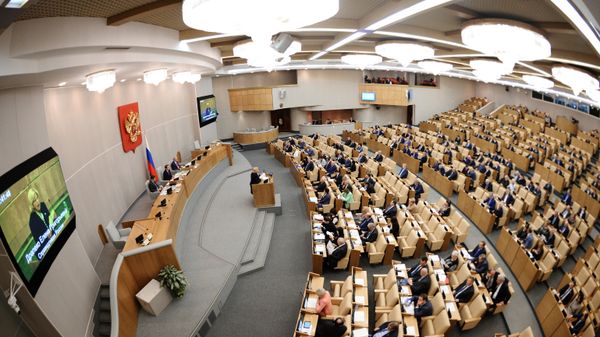 Пленарное заседание Госдумы РФ - Sputnik Азербайджан