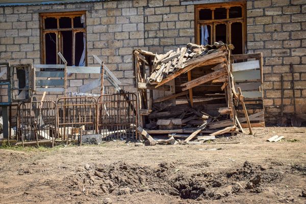 Tovuzun Dondar Quşçu kəndində vəziyyət - Sputnik Азербайджан