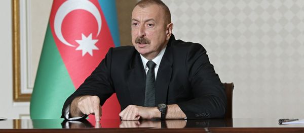 Президент Азербайджанской Республики Ильхам Алиев - Sputnik Азербайджан
