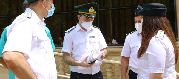 Təchizat şöbəsinin rəisi, tibb xidməti kapitanı Fərid Əliyev - Sputnik Азербайджан
