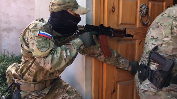 Сотрудники ФСБ РФ, фото из архива - Sputnik Азербайджан