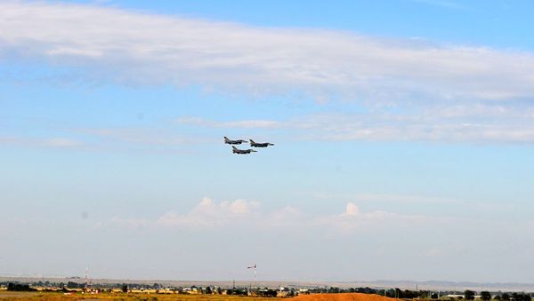“TurAz Qartalı-2020” təlimlərində iştirak edəcək F-16 təyyarələri Azərbaycana gəlib - Sputnik Азербайджан