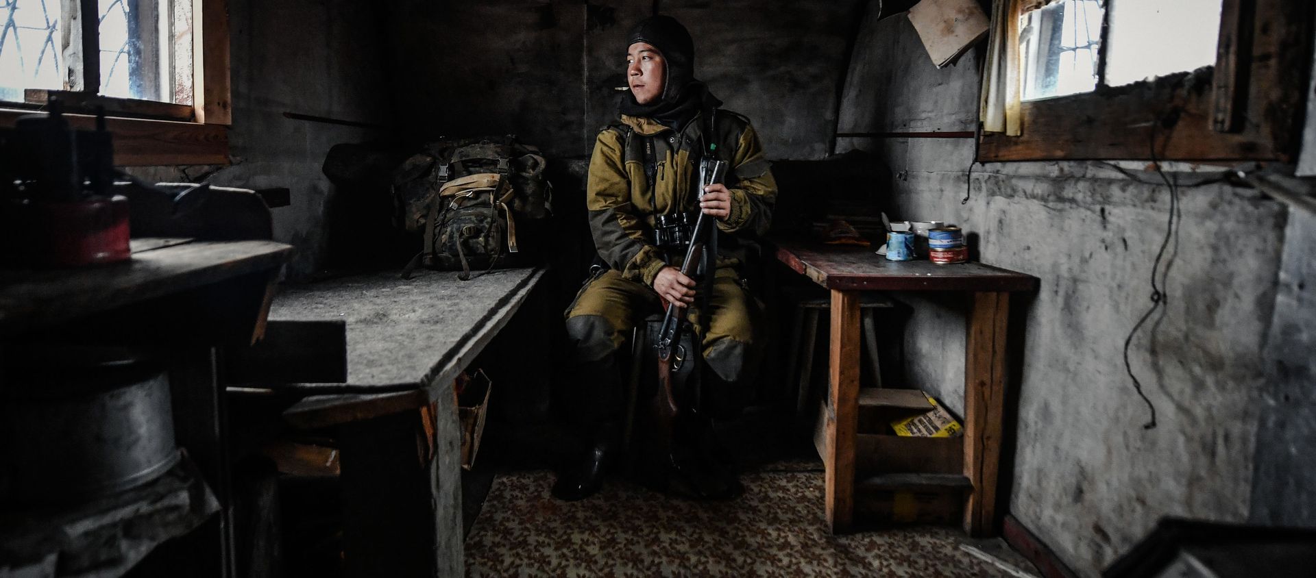 Фотография Юрия Смитюка Остров Врангеля:  Научный сотрудник и инспектор одноименного заповедника Павел Кулемеев - Sputnik Азербайджан, 1920, 04.08.2020