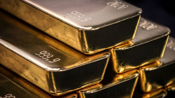 Золотые слитки, фото из архива - Sputnik Азербайджан