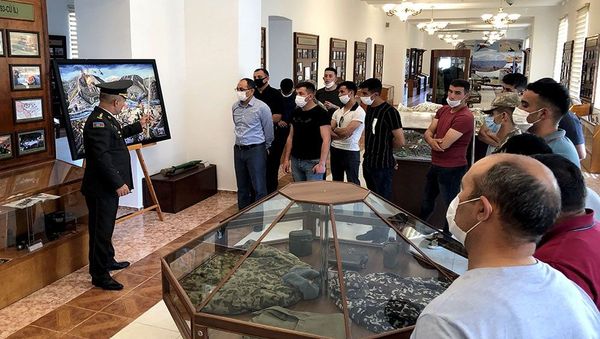В выходные дни был организован культурный досуг турецких военнослужащих - Sputnik Азербайджан