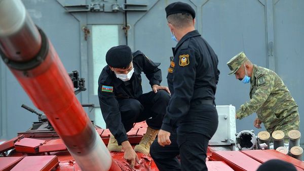 Азербайджанские танкисты - Sputnik Азербайджан