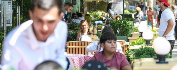 Bakıda restoranların fəaliyyəti - Sputnik Азербайджан