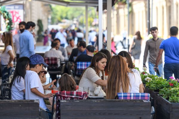 Bakıda restoranların fəaliyyəti - Sputnik Азербайджан