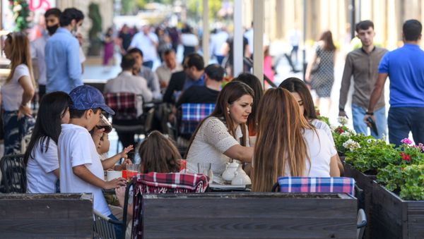 Bakıda restoranların fəaliyyəti - Sputnik Азербайджан