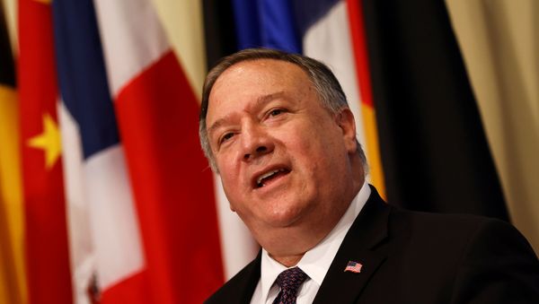 Госсекретарь США Майк Помпео - Sputnik Азербайджан