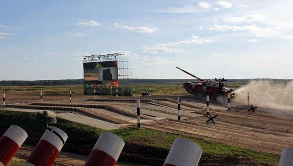 «Танковый биатлон» - Sputnik Азербайджан