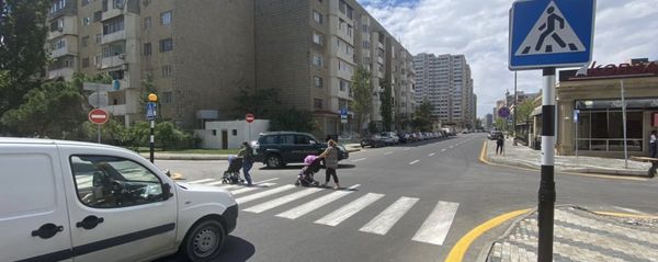 Bakıda piyada keçidi - Sputnik Азербайджан