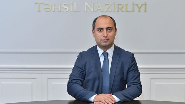 Təhsil naziri Emin Əmrullayev - Sputnik Азербайджан