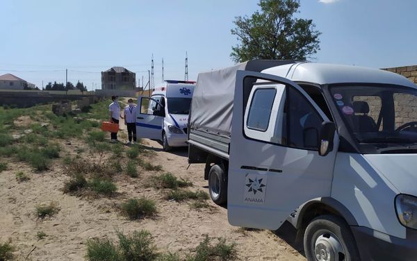 Неразорвавшиеся боеприпасы, найденные на территории поселка Ени Гала Хазарского района Баку - Sputnik Азербайджан