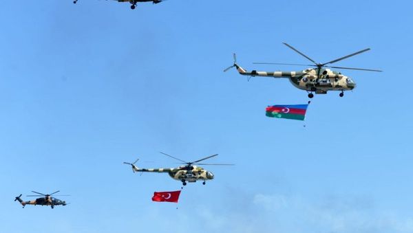 Во время учений в Нахычеване - Sputnik Азербайджан