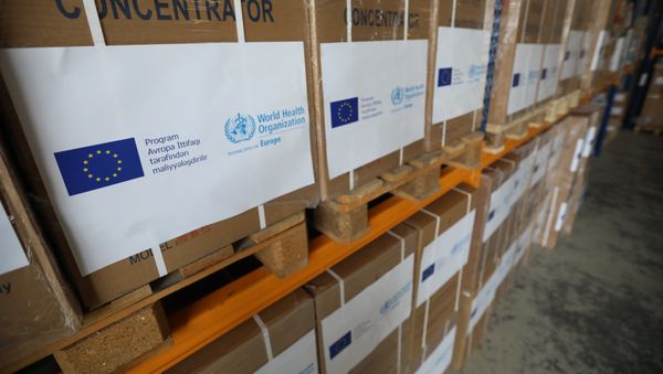 Партия медицинских оборудований - Sputnik Азербайджан