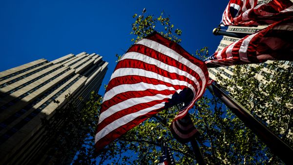 Нью-Йорк накануне выборов президента США - Sputnik Азербайджан