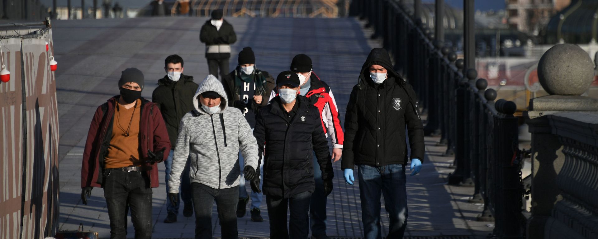 Мигранты в России, фото из архива - Sputnik Азербайджан, 1920, 31.03.2021