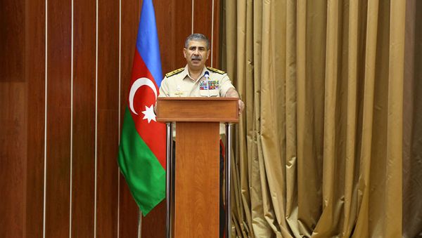 Müdafiə naziri general-polkovnik Zakir Həsənov - Sputnik Азербайджан