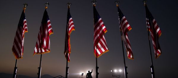 Флаг США, фото из архива - Sputnik Азербайджан