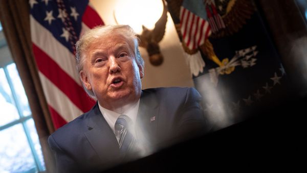 Президент США Дональд Трамп, фото из архива - Sputnik Азербайджан