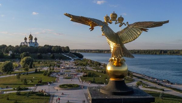 Вид на Ярославль - Sputnik Азербайджан
