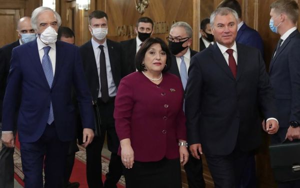 Встреча Вячеслава Володина с Председателем парламента Азербайджана Сахибой Гафаровой - Sputnik Азербайджан