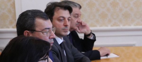 Встреча спикера Милли Меджлиса АР Сахибы Гафаровой с министром иностранных дел РФ Сергеем Лавровым - Sputnik Азербайджан