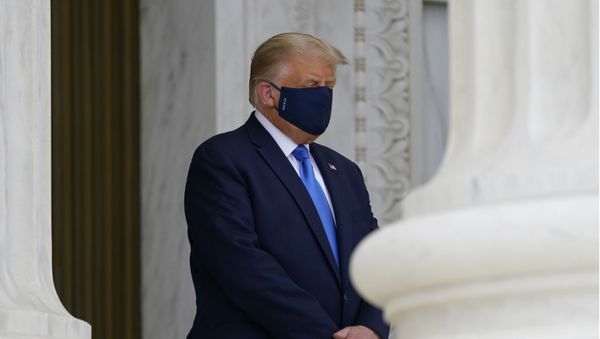 Президент США Дональд Трамп, фото из архива  - Sputnik Азербайджан