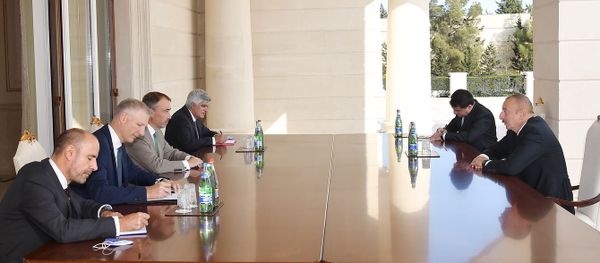 İlham Əliyev Avropa İttifaqının Cənubi Qafqaz üzrə xüsusi nümayəndəsini qəbul edib - Sputnik Азербайджан