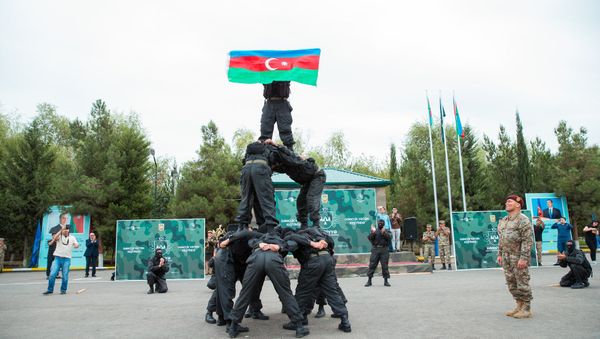 Азербайджанские военнослужащие, фото из архива - Sputnik Азербайджан