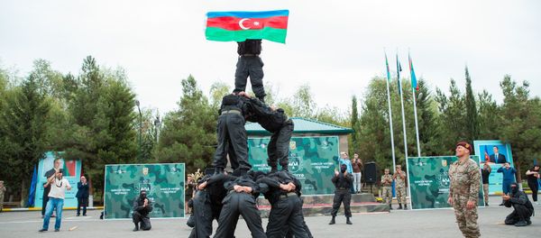 Азербайджанские военнослужащие, фото из архива - Sputnik Азербайджан