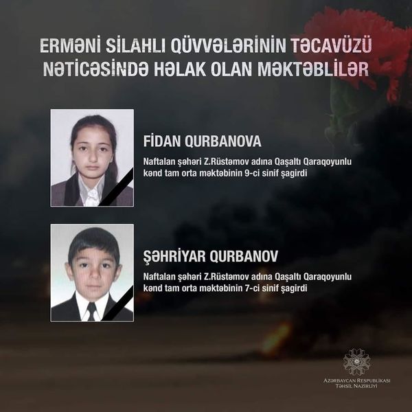 В Азербайджане двое школьников стали жертвами обстрела с армянской стороны - Sputnik Азербайджан