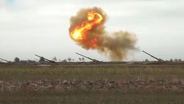 Артиллерийские подразделения вооруженных сил  - Sputnik Азербайджан