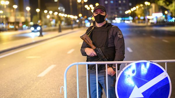 Комендантский час в Баку. - Sputnik Азербайджан