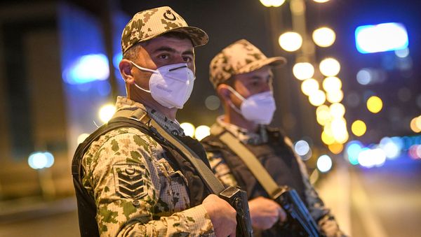Комендантский час в Баку. - Sputnik Азербайджан