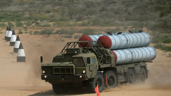 Зенитный ракетный комплекс С-300ПС, фото из архива - Sputnik Азербайджан