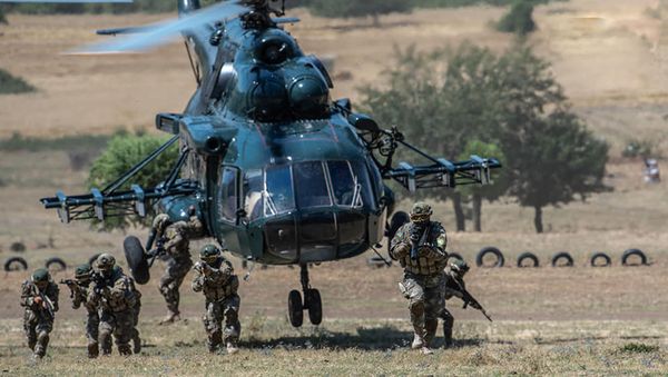 Азербайджанские военнослужащие, фото из архива - Sputnik Азербайджан