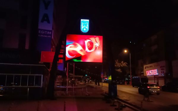 Флаги Азербайджана и Турции на билборде в Анкаре - Sputnik Азербайджан