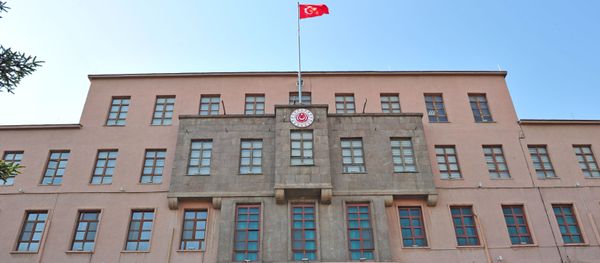 Türkiyənin Milli Müdafiə Nazirliyinin binası, arxiv şəkli Türkiyənin Milli Müdafiə Nazirliyinin binası, arxiv şəkli - Sputnik Азербайджан