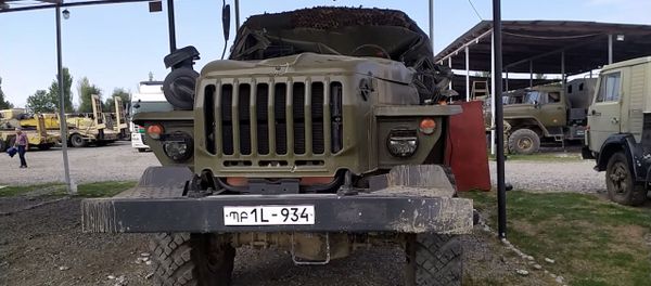 Как выглядят военные трофеи, захваченные ВС Азербайджана Как выглядят военные трофеи, захваченные ВС Азербайджана - Sputnik Азербайджан