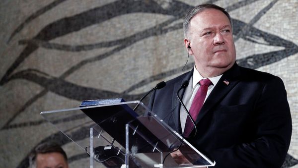 Госсекретарь США Майк Помпео, фото из архива - Sputnik Азербайджан