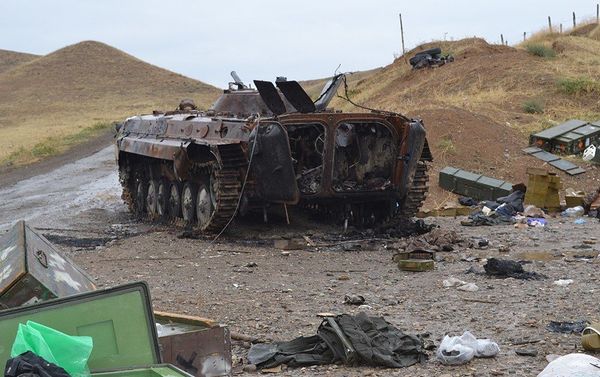 Военная техника противника, оставленные армянскими военнослужащими и уничтоженные ВС Азербайджана в боях - Sputnik Азербайджан