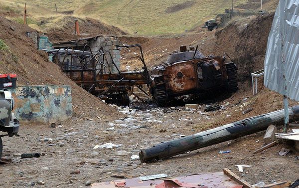 Военная техника противника, оставленные армянскими военнослужащими и уничтоженные ВС Азербайджана в боях - Sputnik Азербайджан