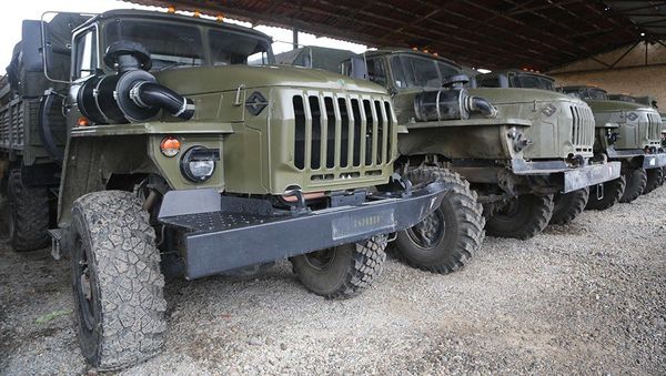 Военная техника противника, оставленные армянскими военнослужащими и уничтоженные ВС Азербайджана в боях - Sputnik Азербайджан