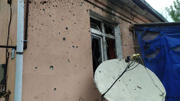 Последствия обстрелов в Агдамском районе Азербайджана  - Sputnik Азербайджан