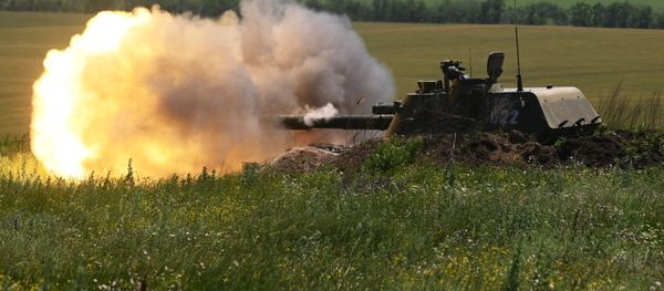 Самоходная артиллерийская установка Акация - Sputnik Азербайджан