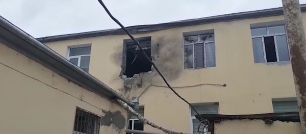 Геранбой сегодня: погибшая женщина, взорванная школа, разрушенное отделение полиции - Sputnik Азербайджан