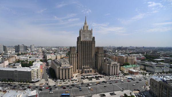 Здание Министерства иностранных дел Российской Федерации, фото из архива Здание Министерства иностранных дел Российской Федерации, фото из архива - Sputnik Азербайджан