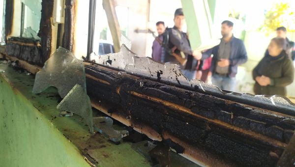Erməni qüvvələrinin açdıqları atəşdən sonra Ağdamda vəziyyət - Sputnik Азербайджан